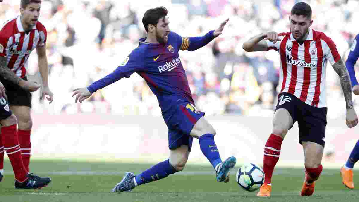 Барселона переграла Атлетік – гол після офсайду, нові поперечини, танці Мессі й асист Дембеле