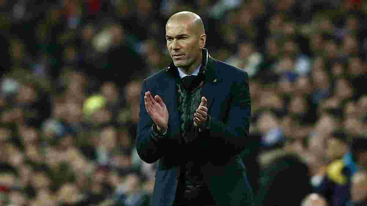 Зідан: Після поразки Атлетіко мета Реала – друге місце в Прімері
