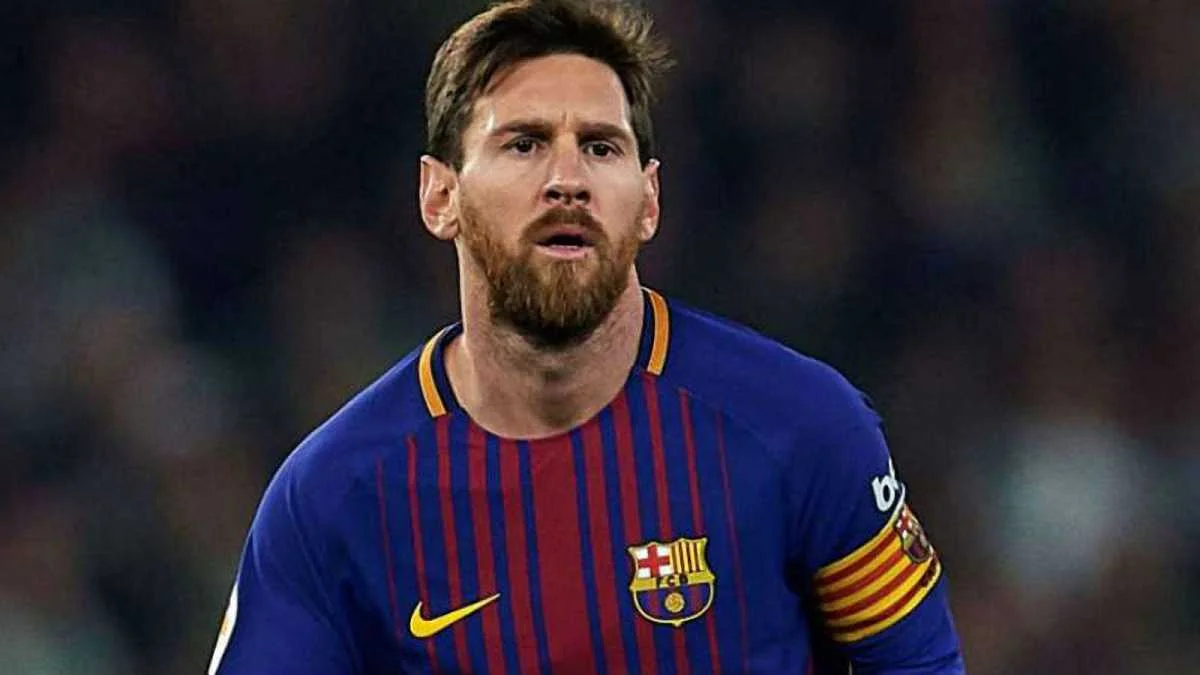 Мессі святкує гол у матчі з Атлетіком / фото ФК Барселона