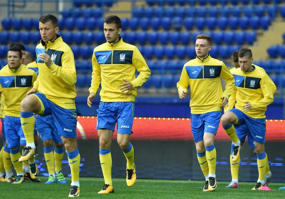 Сборная Украины, фото: ФФУ