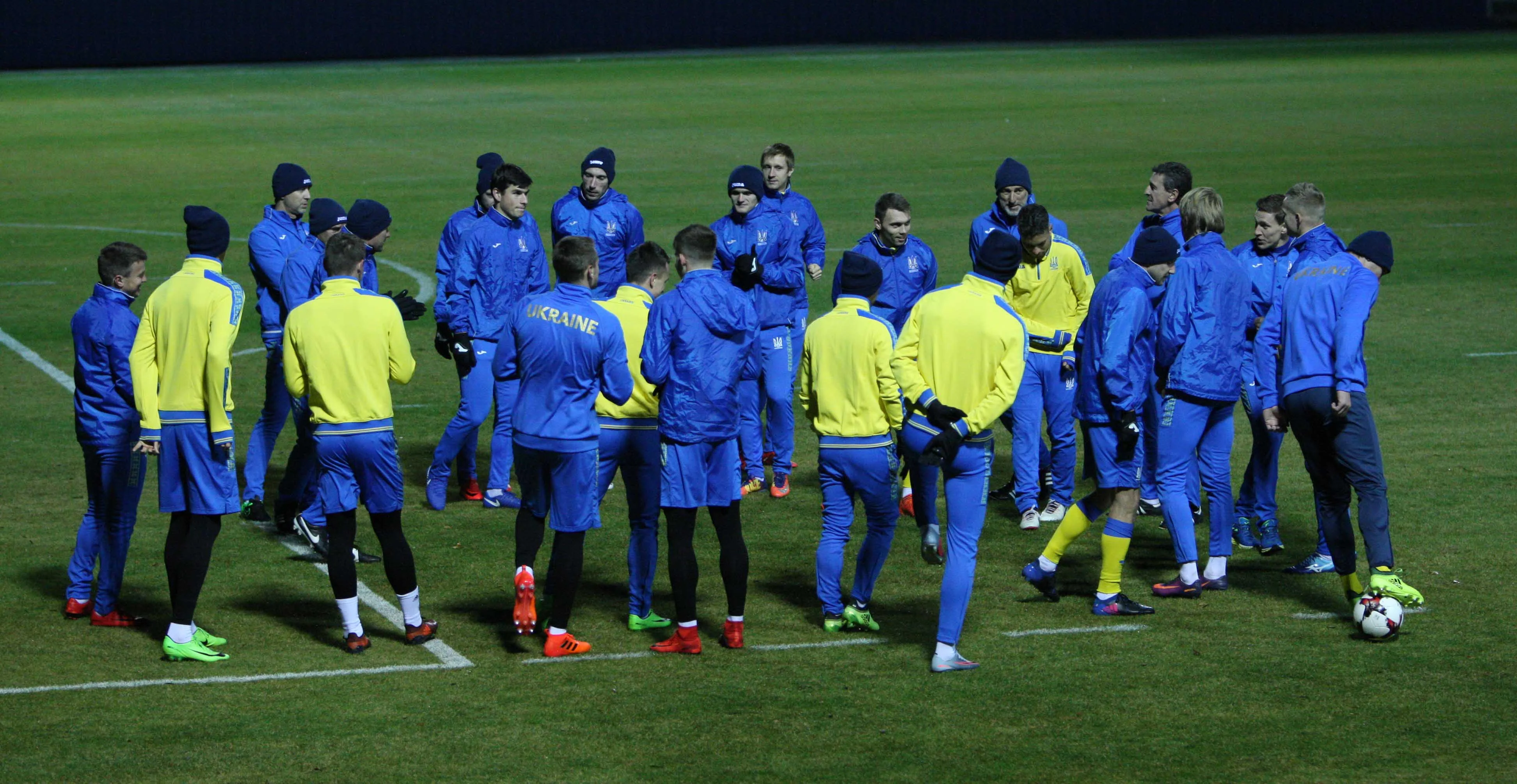 Тренування збірної України / фото: ФФУ