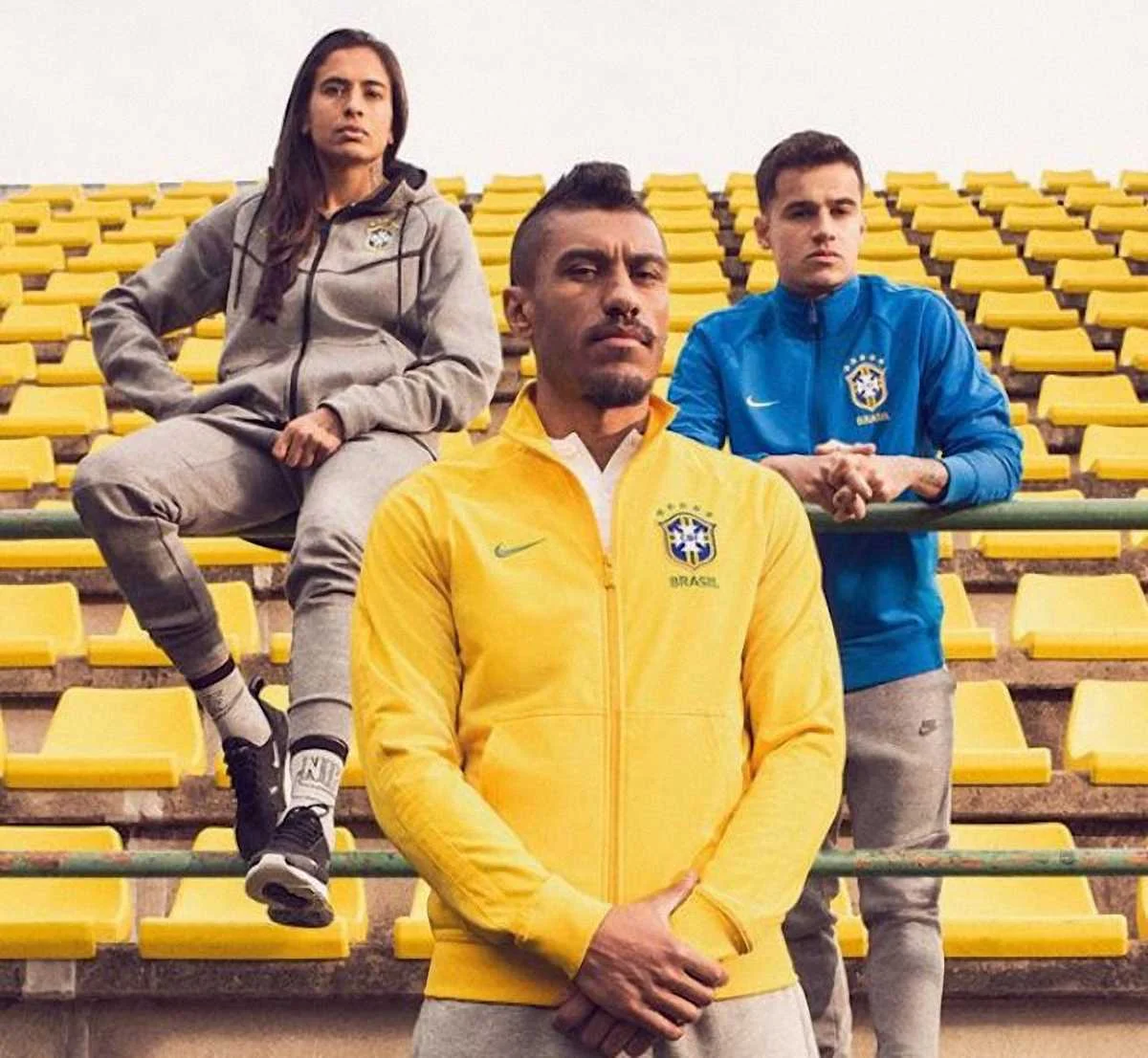 Сборная Бразилии представила новую форму на ЧМ-2018