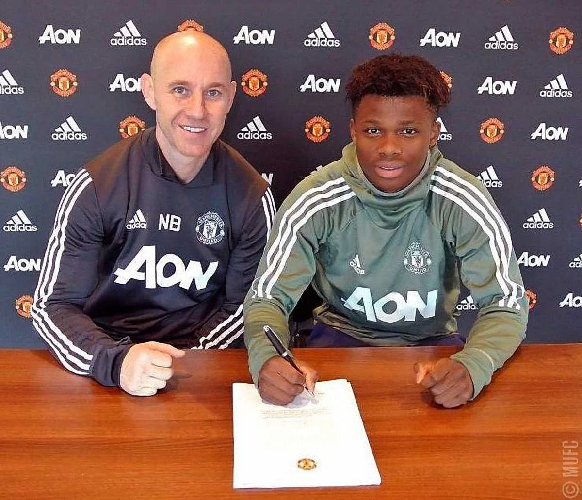 Ларджи Рамазани / Фото: сайт Манчестер Юнайтед