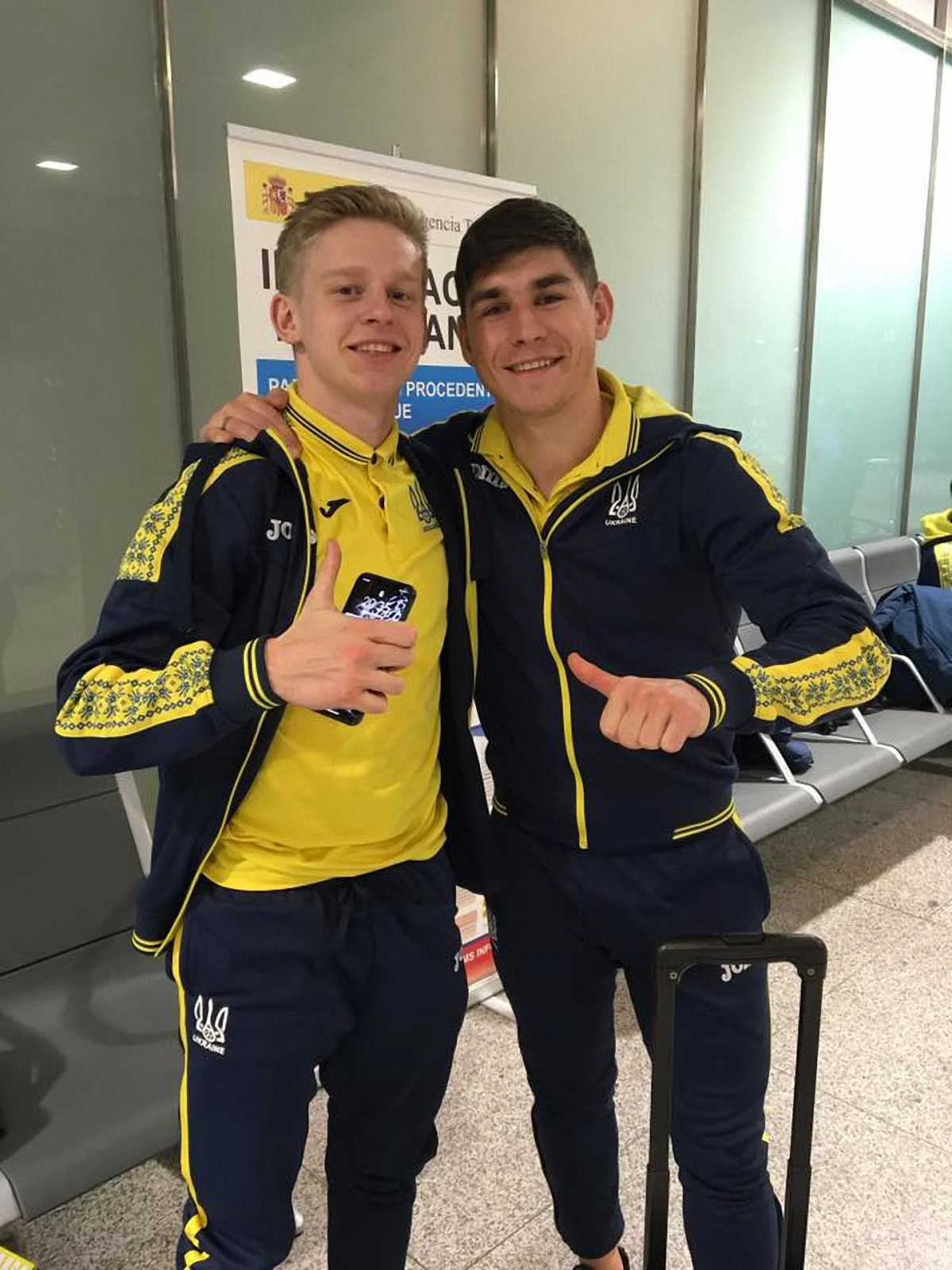 Александр Зинченко и Руслан Малиновский