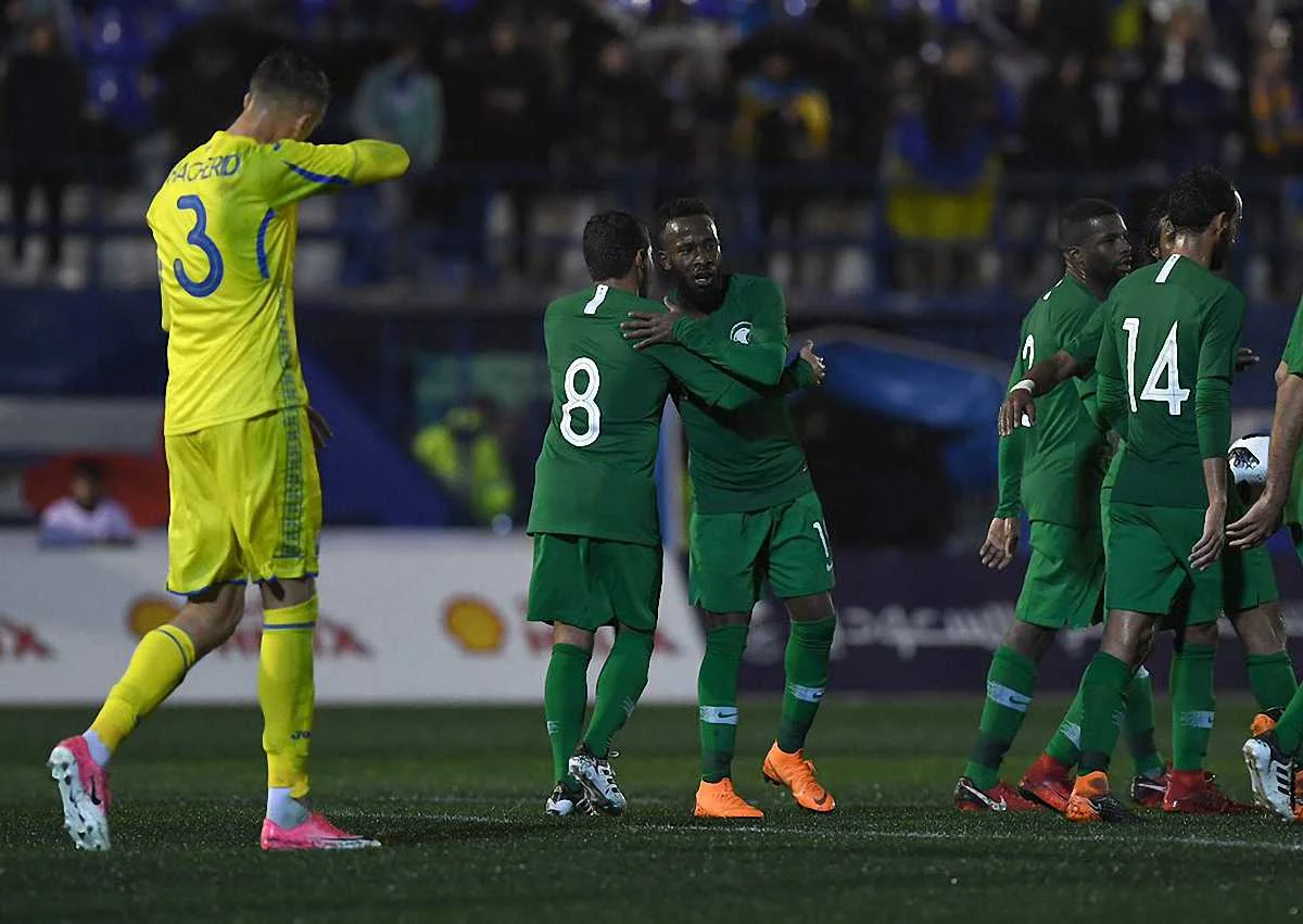 Реакция соцсетей на матч Украина – Саудовская Аравия / фото SaudiNT