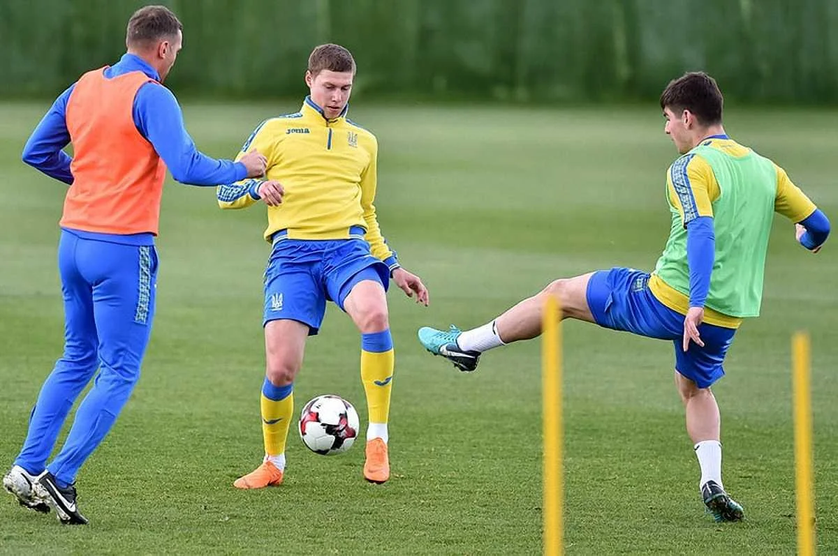 Сборная Украины, фото: ФФУ