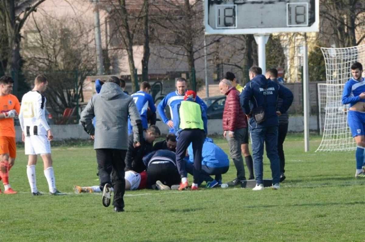 Бруно Бобан умер на поле / фото pozeska-kronika.hr