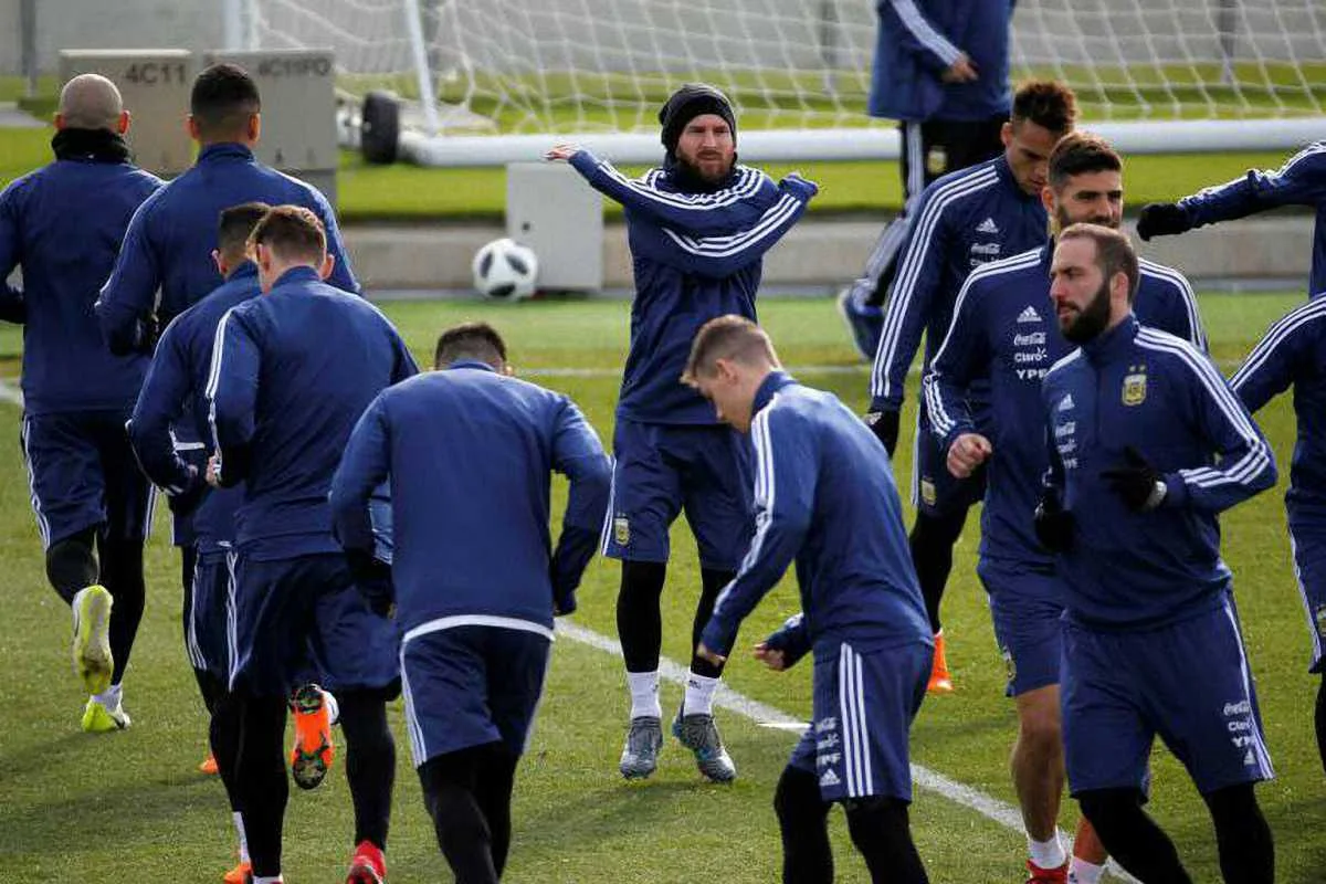 Месси тренируется на базе Реала / фото: Твиттер