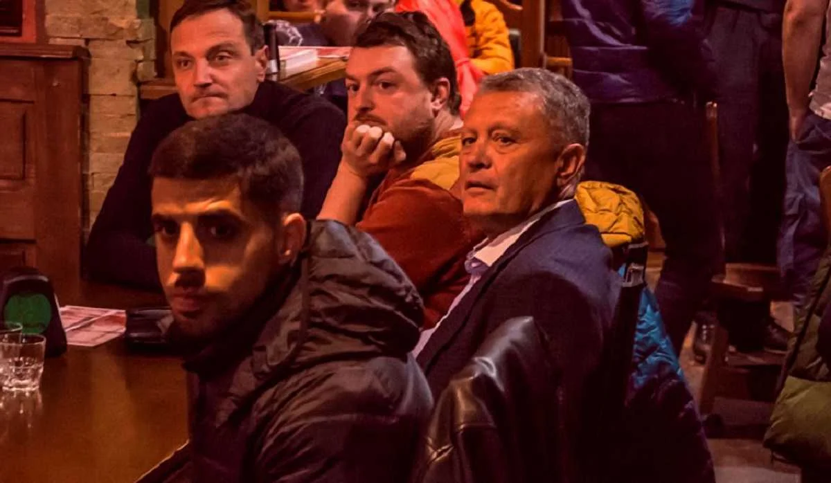 Мирон Маркевич у компанії Даріо Друді та Олега Бойчишина / Фото Ігоря Хомича ("Футбол 24")