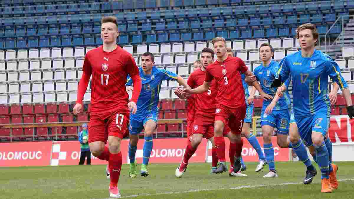 Украина U-17 выстояла в драматичном матче против Чехии и завоевала шанс поехать на Евро-2018