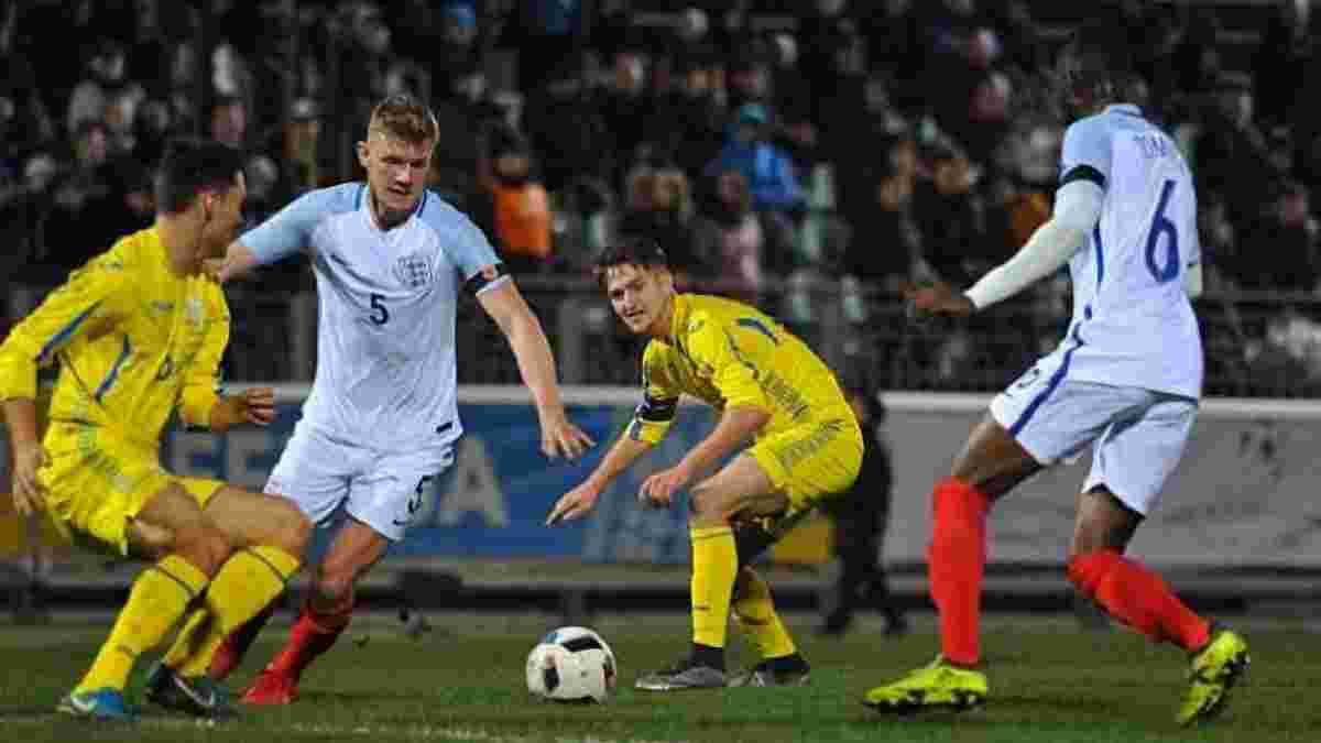 Сборная Украины U-21 на выезде уступила Англии: обзор матча