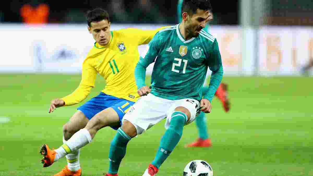Германия – Бразилия – 0:1 – видео гола и обзор матча
