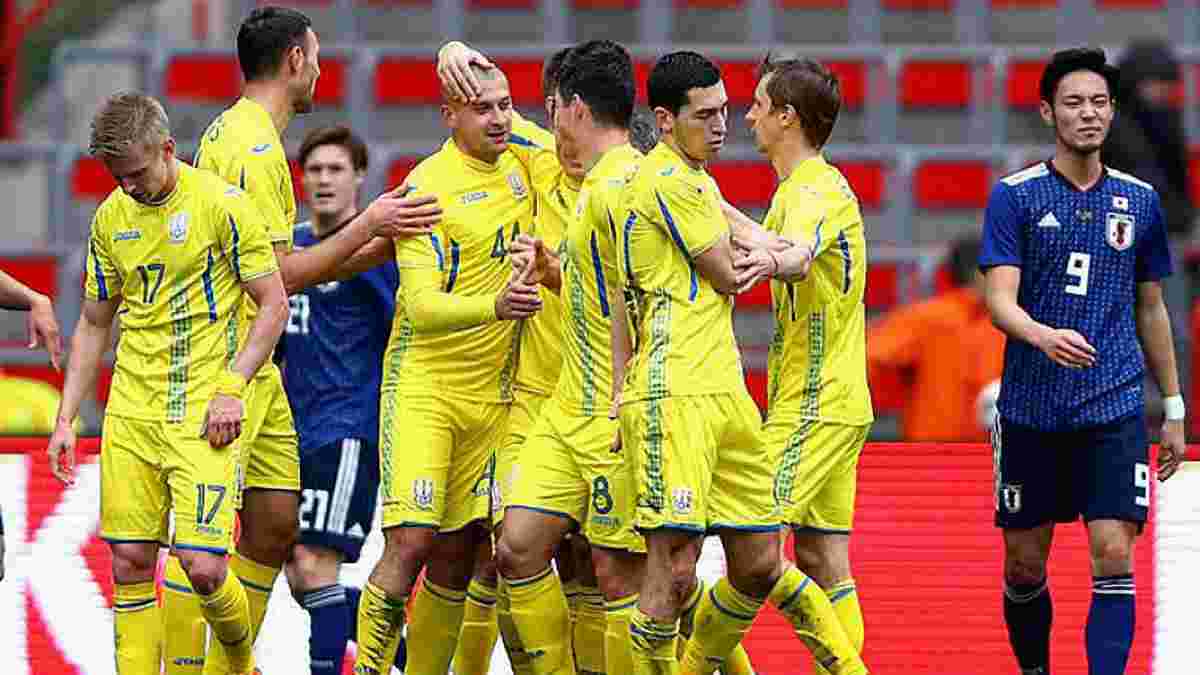 Форма сборной Украины признана худшей в марте по версии Squawka