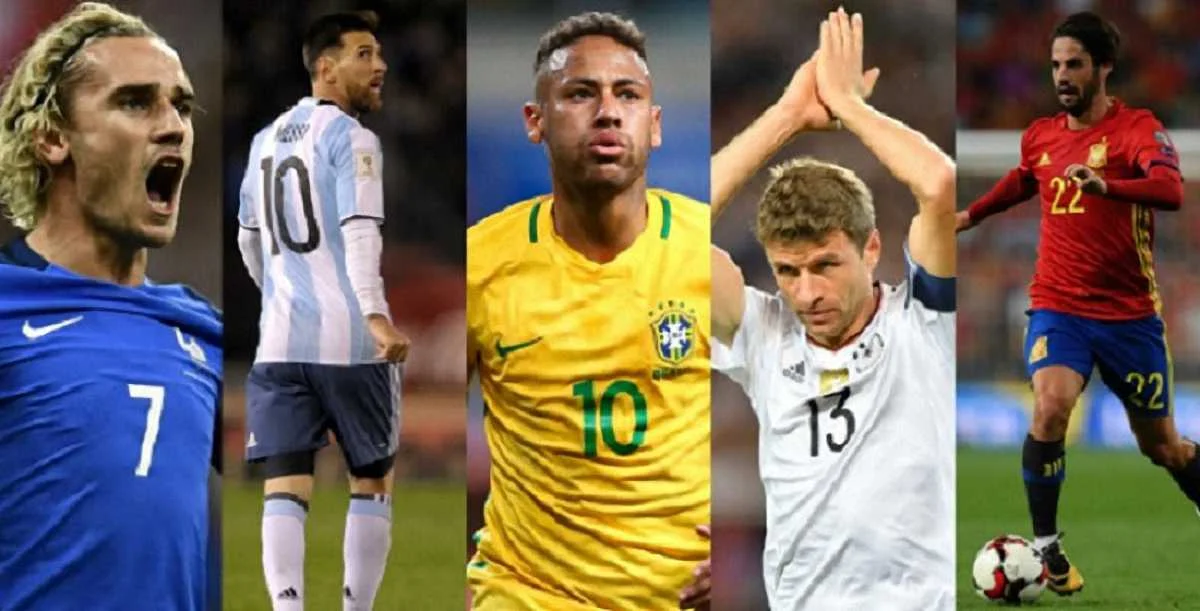 5 главных фаворитов ЧМ-2018