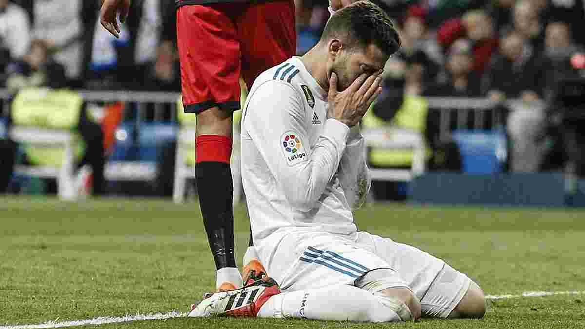 Лас-Пальмас – Реал: Начо получил первую травму в профессиональной карьере и расплакался