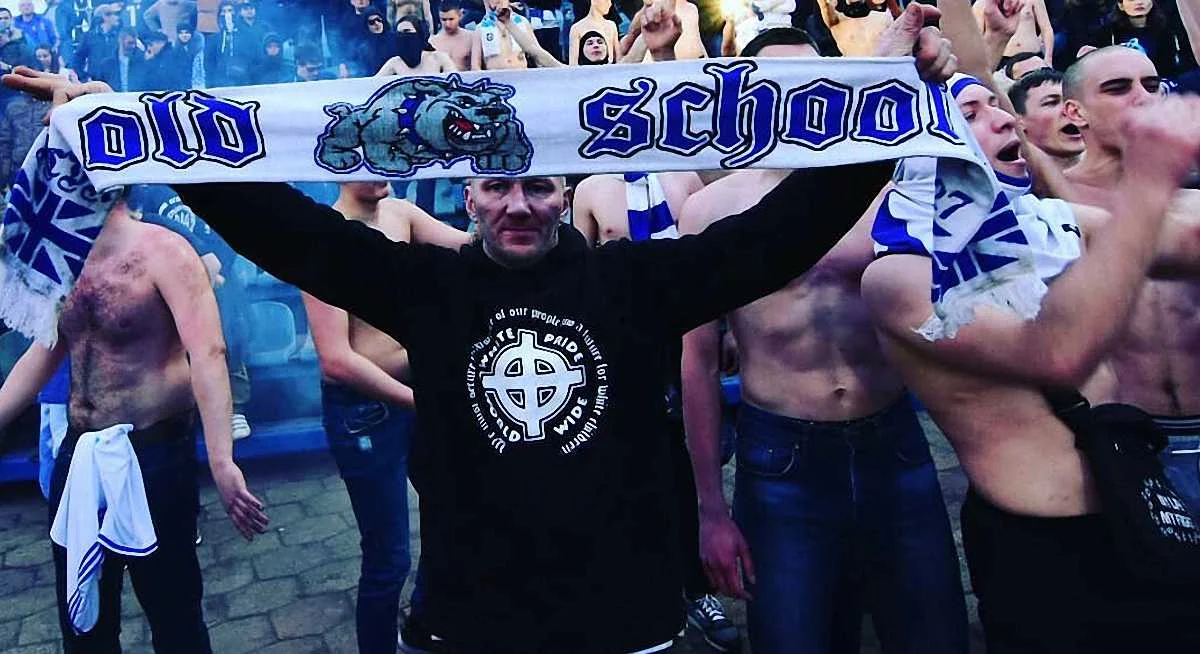 Торсида Динамо у Маріуполі / Фото із соцмереж