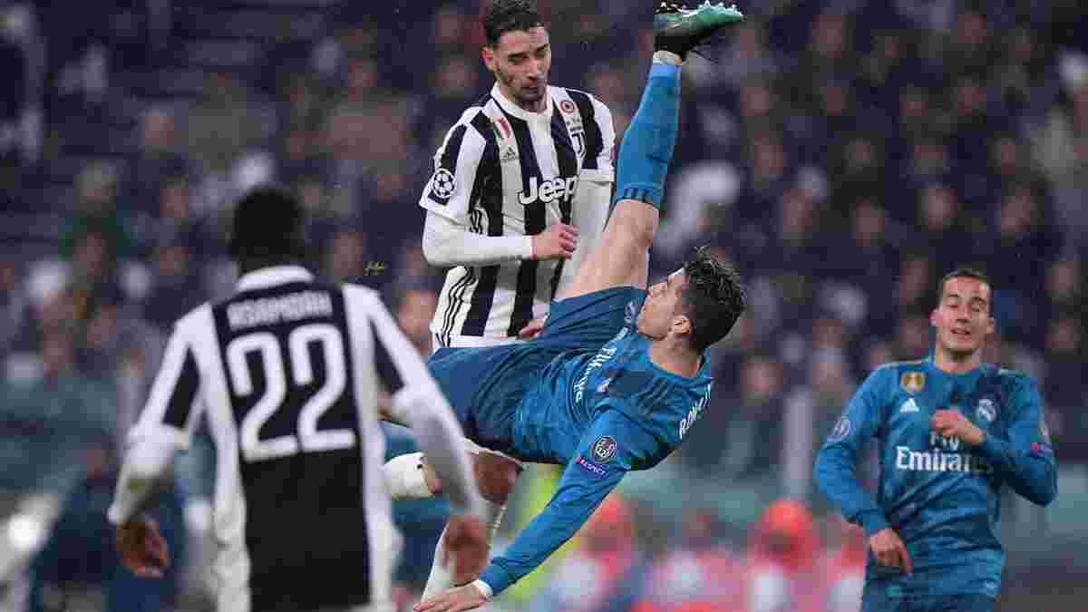 Роналду отрепетировал свой шедевральный гол в ворота Ювентуса еще на тренировке