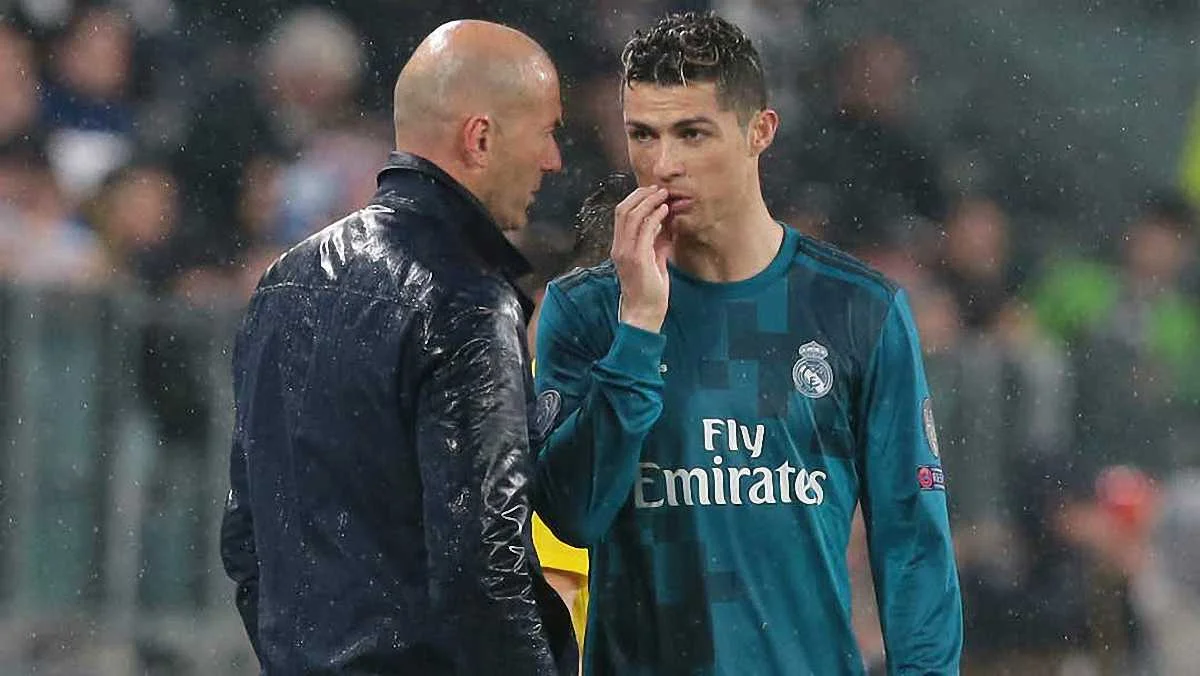 Зінедін Зідан і Кріштіану Роналду / фото Getty