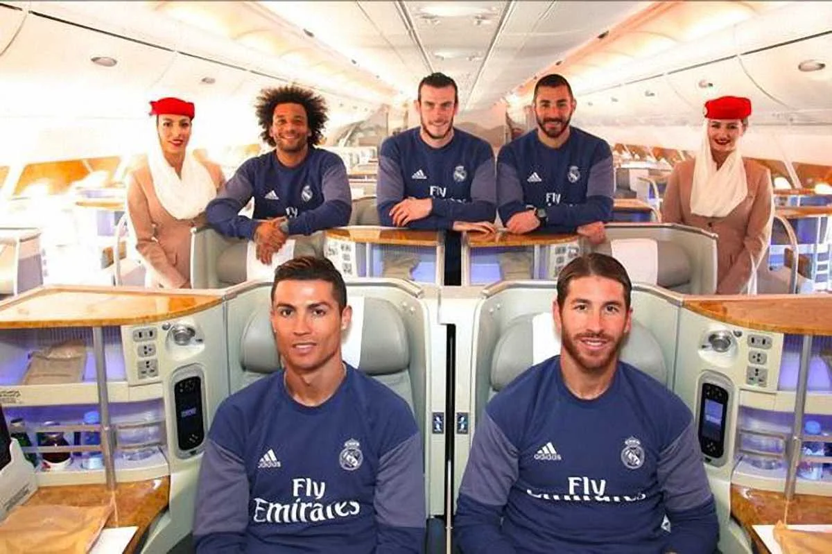 Реал Мадрид ждет больших денег от Fly Emirates
