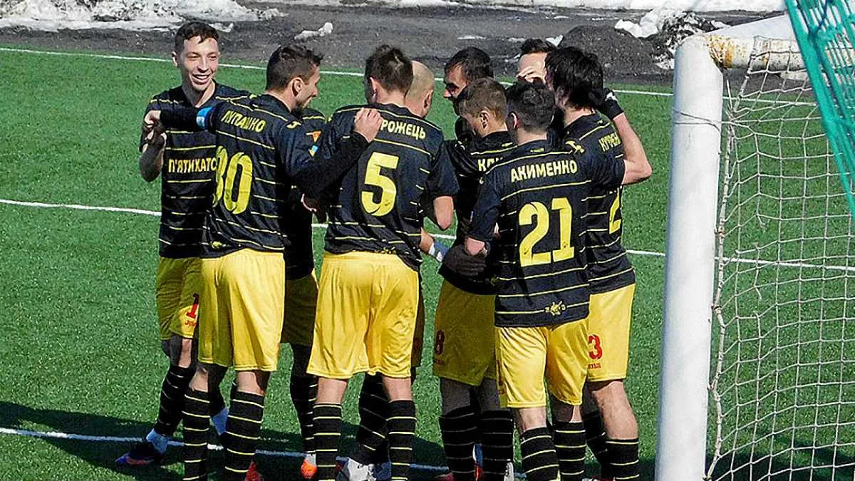 Ингулец празднует победу / фото: ФК Ингулец
