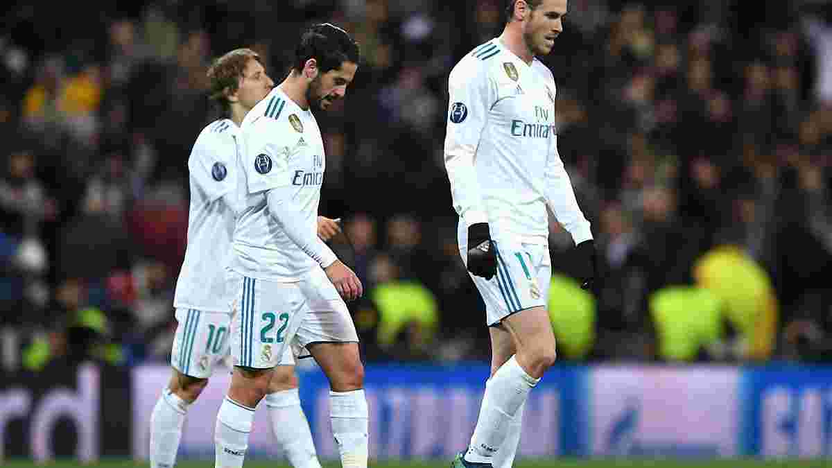Реал Мадрид вперше в історії програвав у Лізі чемпіонів у 3 голи вдома