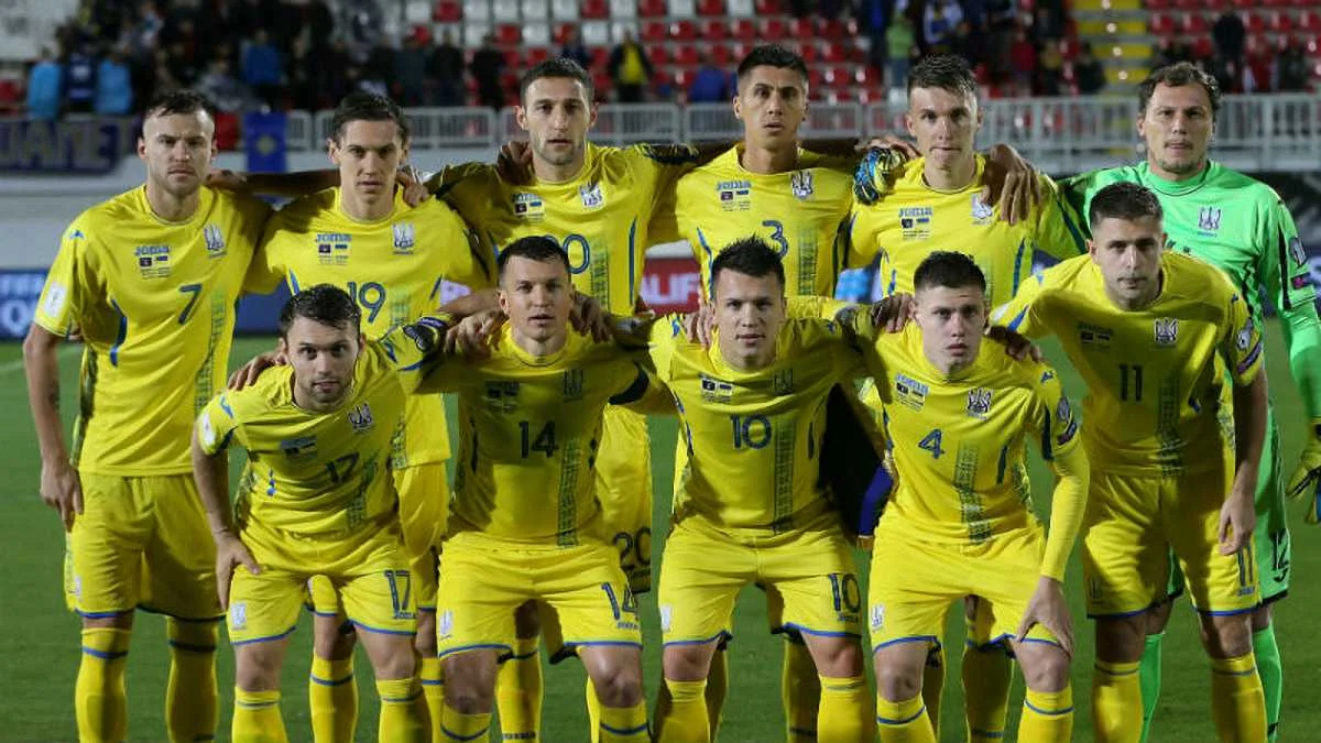 Сборная Украины / фото Е. Кравса