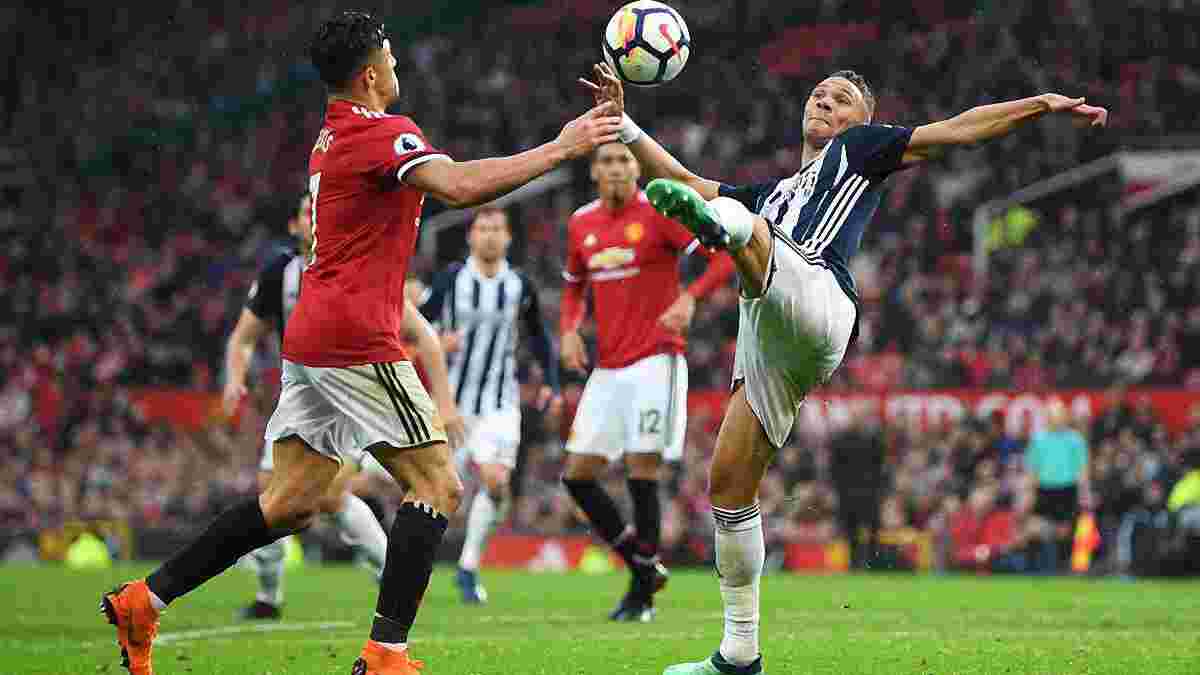 Манчестер Юнайтед –​​​​​​​ Вест Бромвич –​​​​​​​ 0:1 –​​​​​​​ видео гола и обзор матча