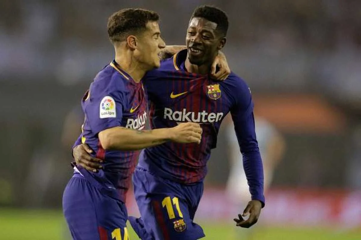 Фелипе Коутиньо и Усман Дембеле дорого стоили Барселоне
