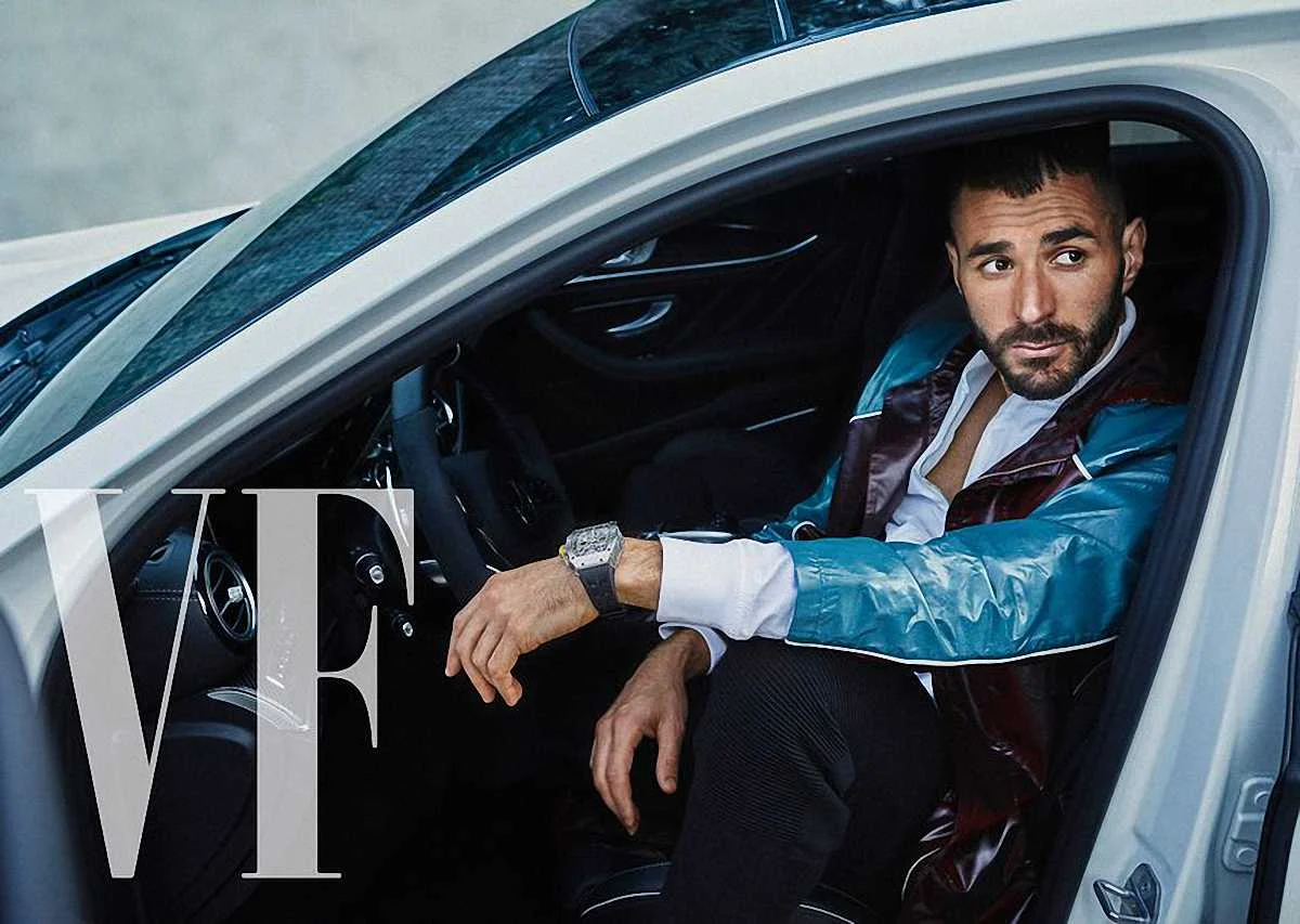 Карім Бензема / фото Vanity Fair
