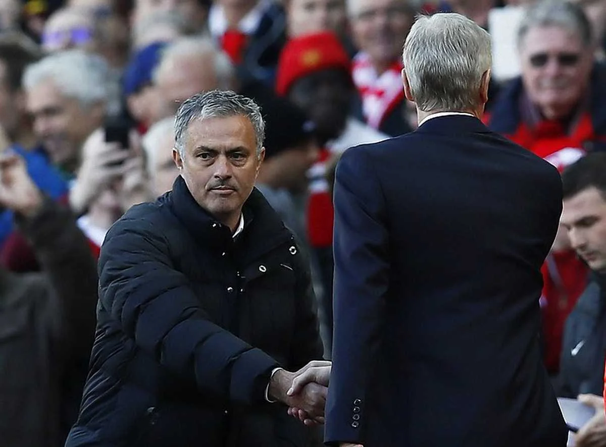 Жозе Моурінью та Арсен Венгер / Фото: The Telegraph