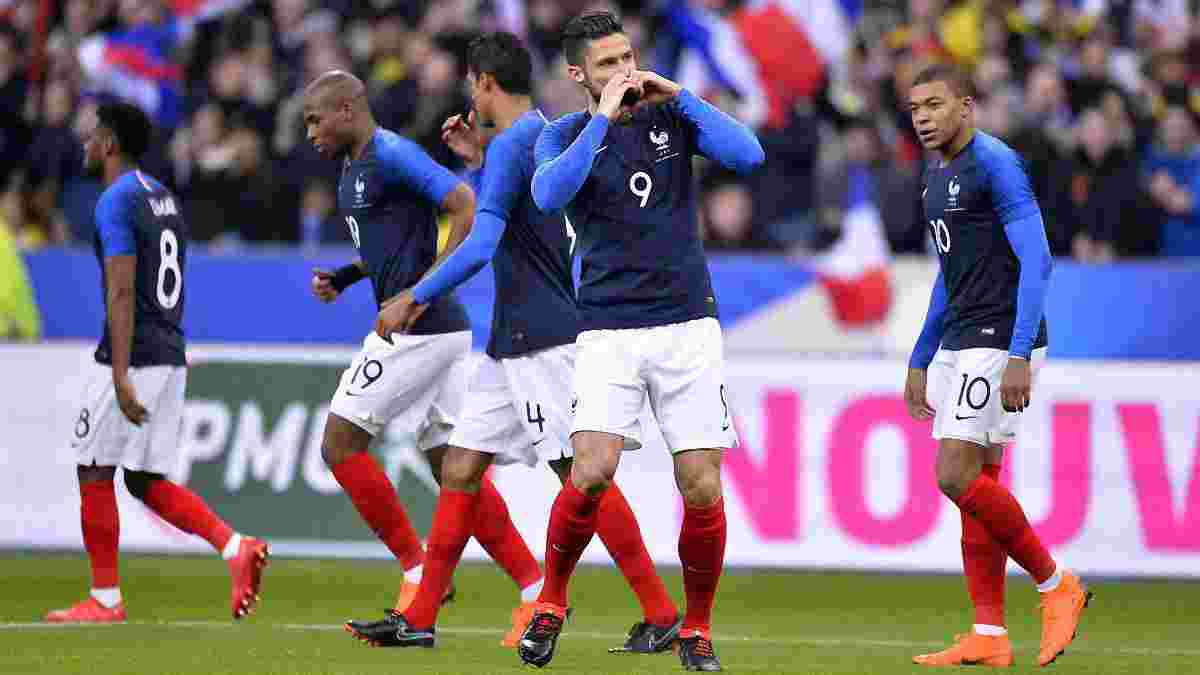 Збірна Франції отримає 32 млн євро у разі перемоги на ЧС-2018