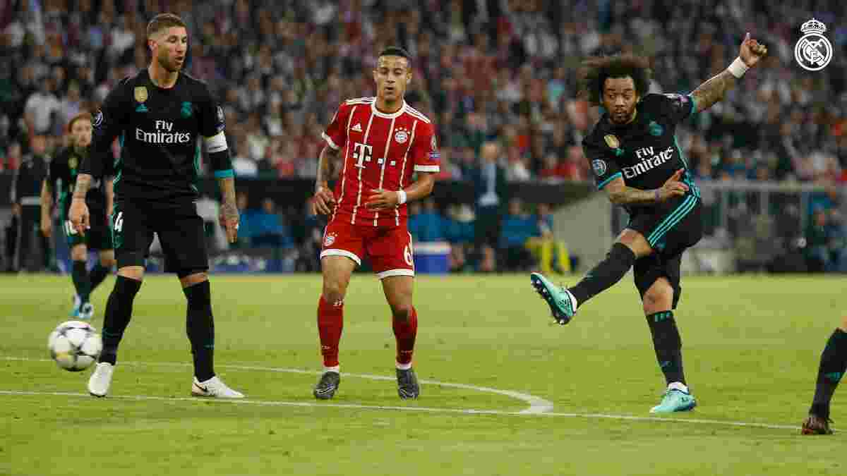 Бавария – Реал: Марсело сравнял счет пушечным выстрелом