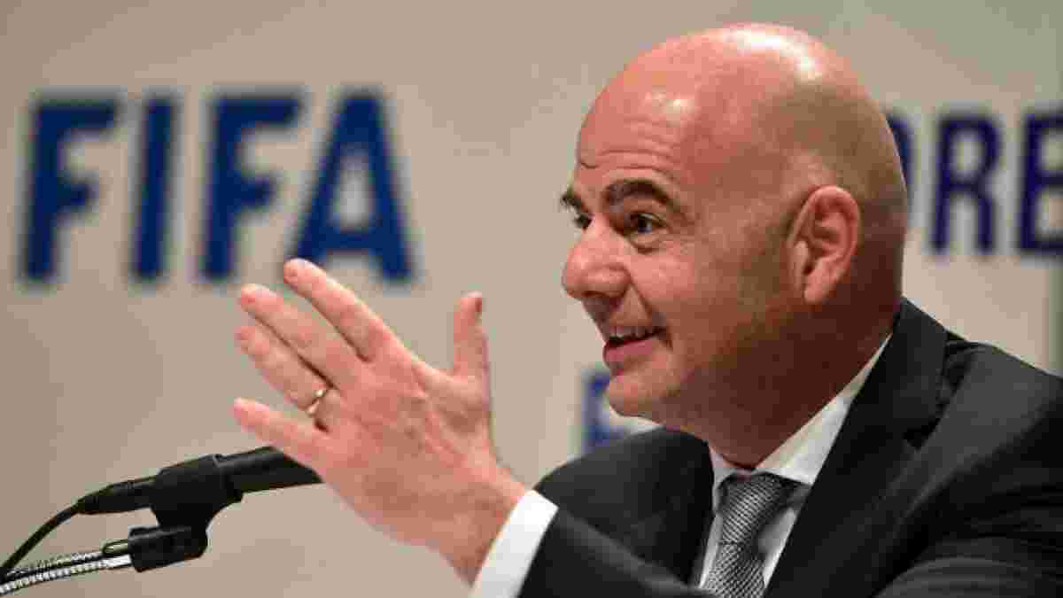 Президент ФІФА Інфантіно запропонував проводити міні-Кубок світу кожні 2 роки
