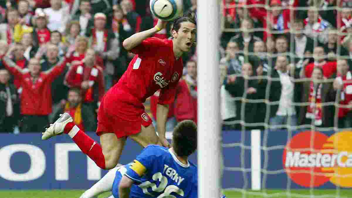 13 лет назад гол-призрак вывел Ливерпуль в легендарный стамбульский финал Лиги чемпионов