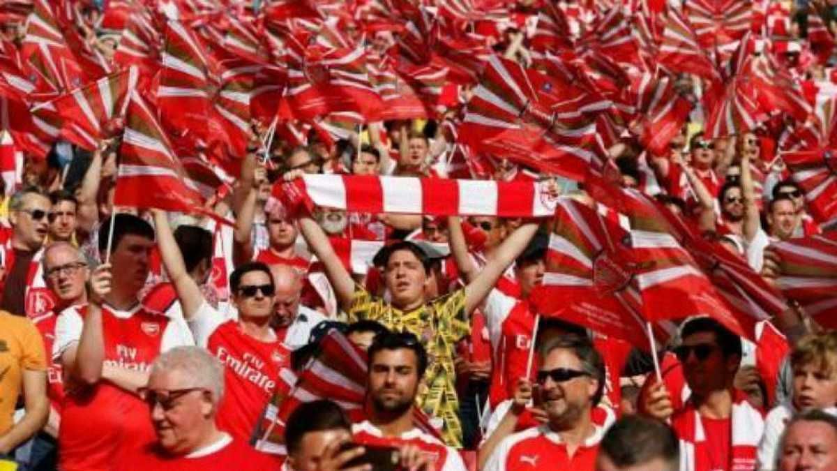 Фанати Арсенала / фото BBC