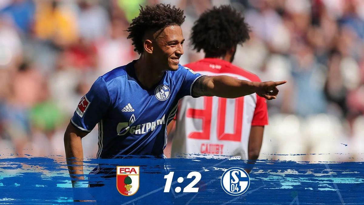 Головний герой матчу – Тільйо Кегрер / Фото: Твіттер Шальке