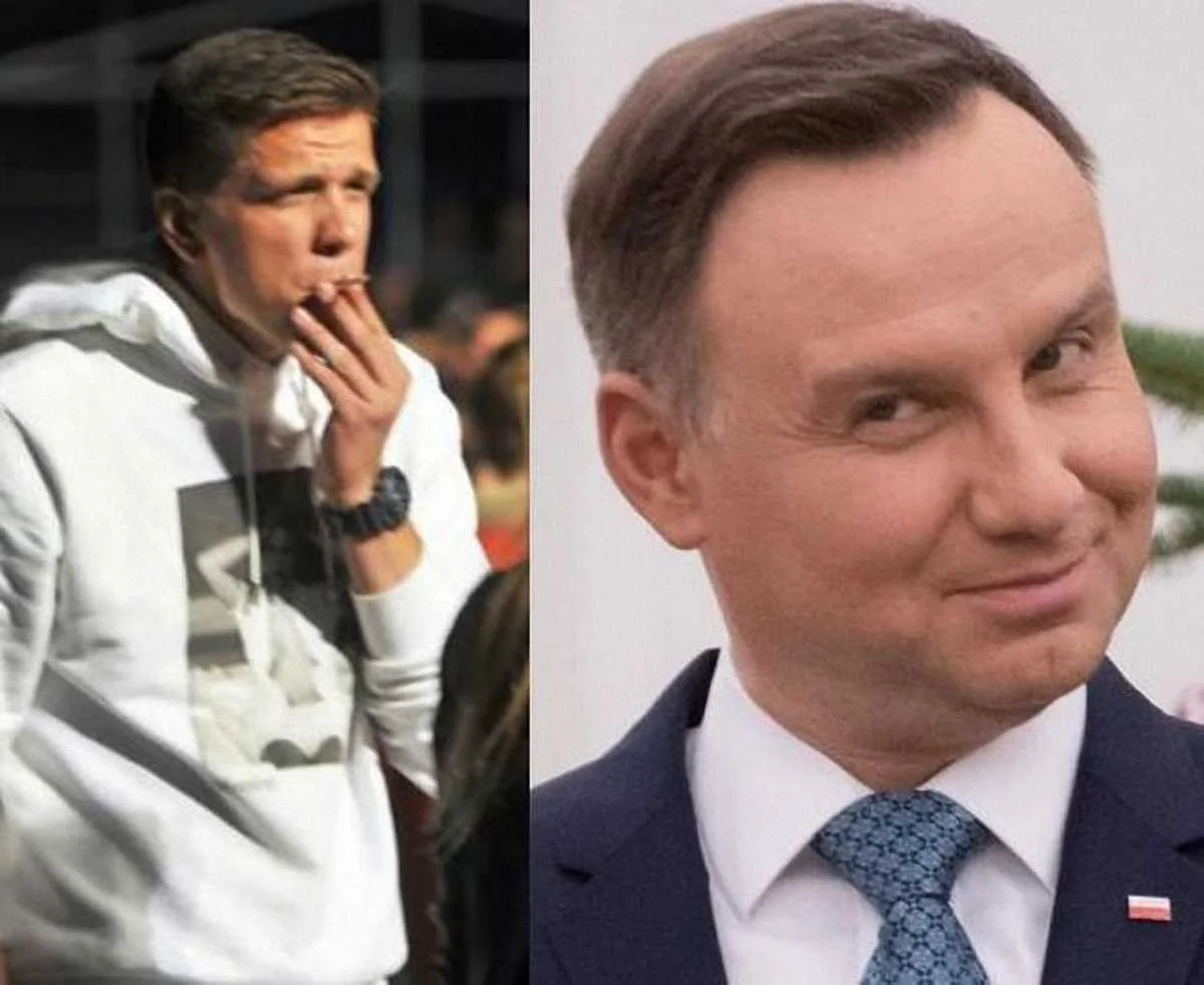 Войцех Щенсни та Анджей Дуда / фото Pudelek