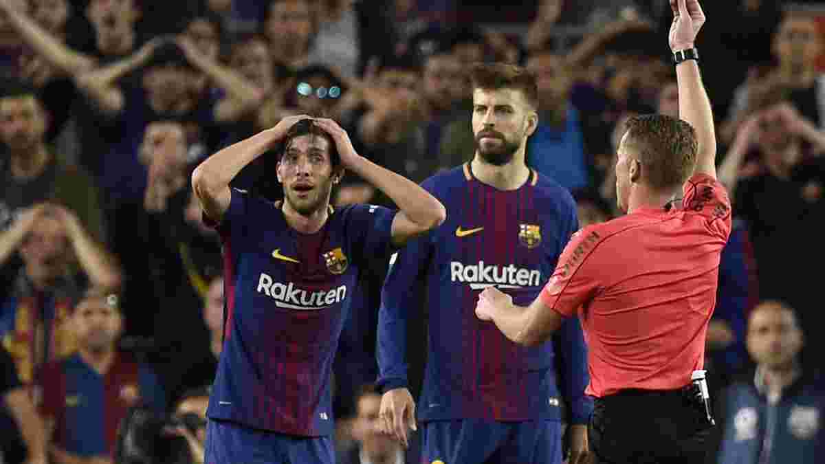 Барселона подала апелляцию на дисквалификацию Серхи Роберто
