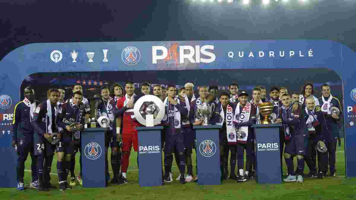 ПСЖ перервав свою рекордну серію в чемпіонаті Франції
