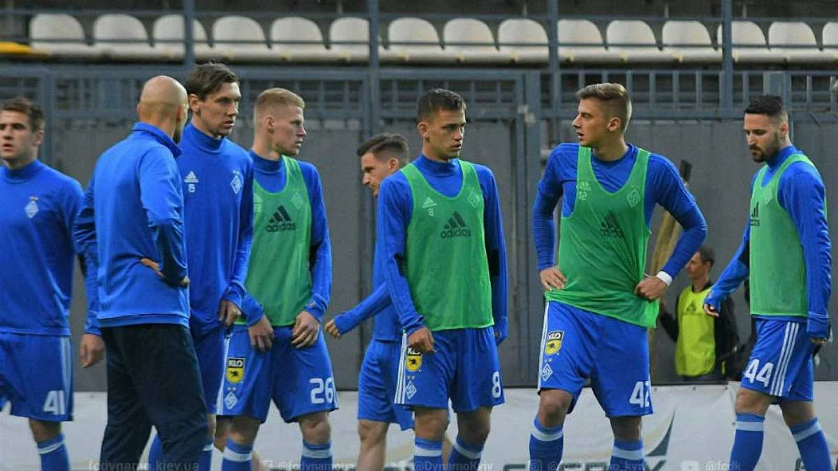 Динамо перед матчем із Зорею / фото: ФК Динамо