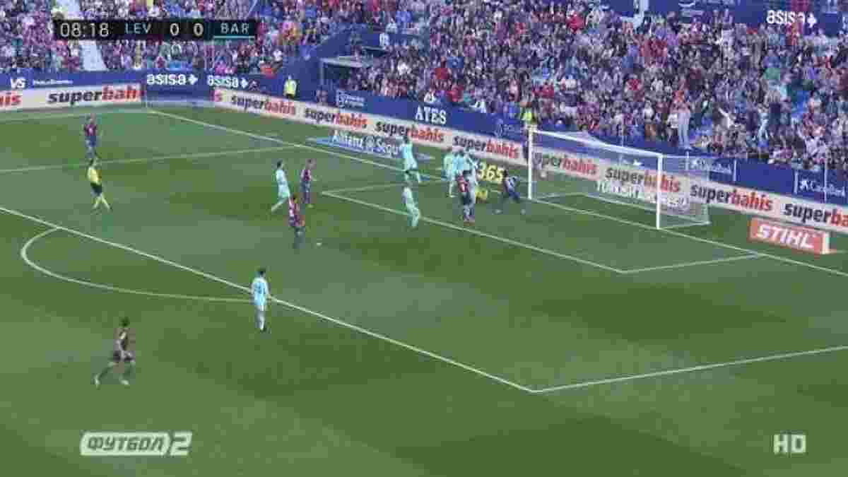Леванте – Барселона – 5:4 – видео голов и обзор матча