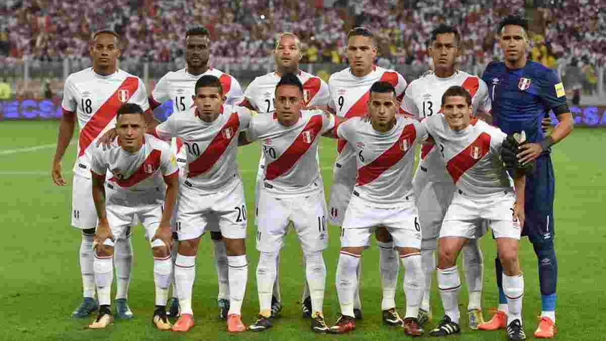 Збірна Перу оприлюднила попередній список футболістів, які поїдуть на ЧС-2018
