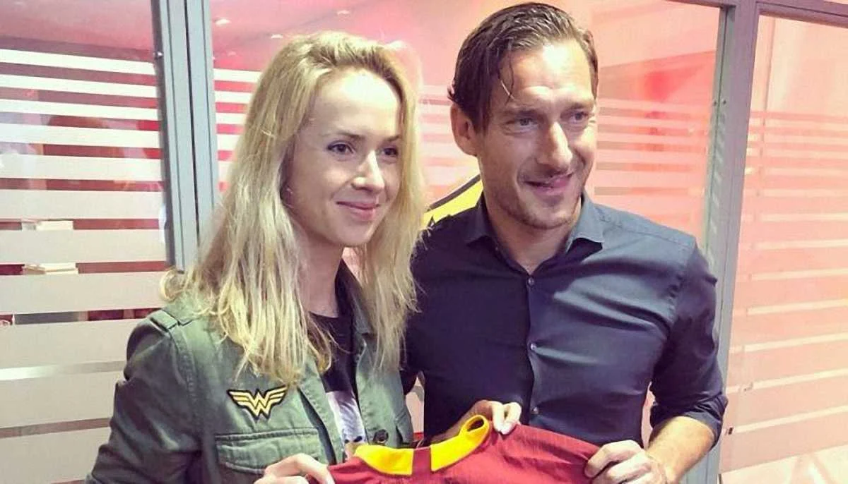 Элина Свитолина и Франческо Тотти / Фото из соцсетей