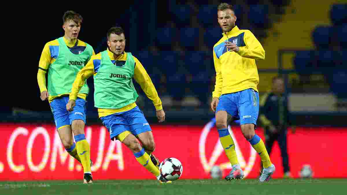 Шевченко викликав 25 футболістів у збірну України на найближчий збір