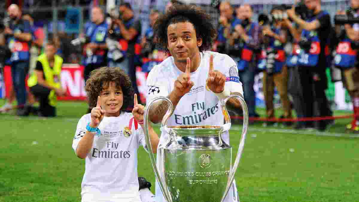 Син Марсело виконав крутий трюк за участі гравців Реала