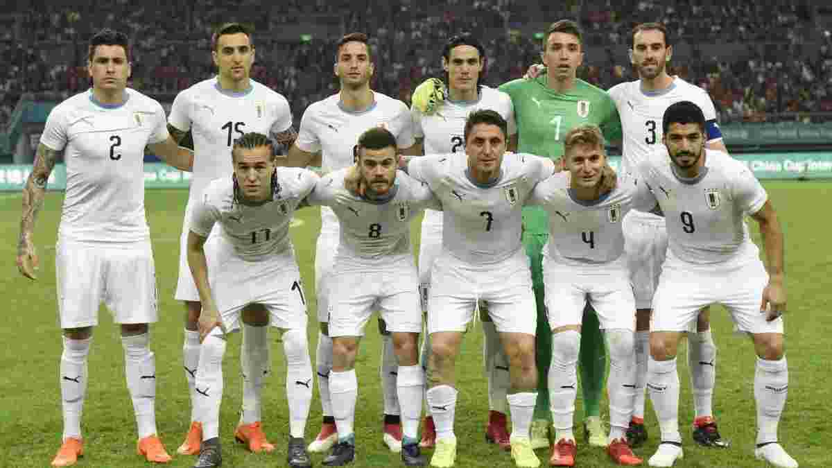 ЧМ-2018: сборная Уругвая назвала расширенную заявку на турнир