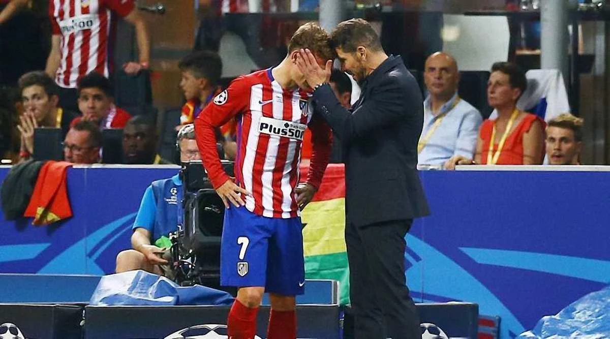 Антуан Грізманн і Дієго Сімеоне / Фото Marca