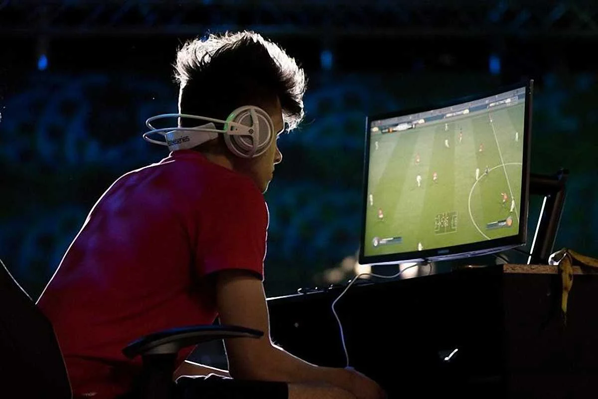 Кіберфутбол / Фото з соцмереж