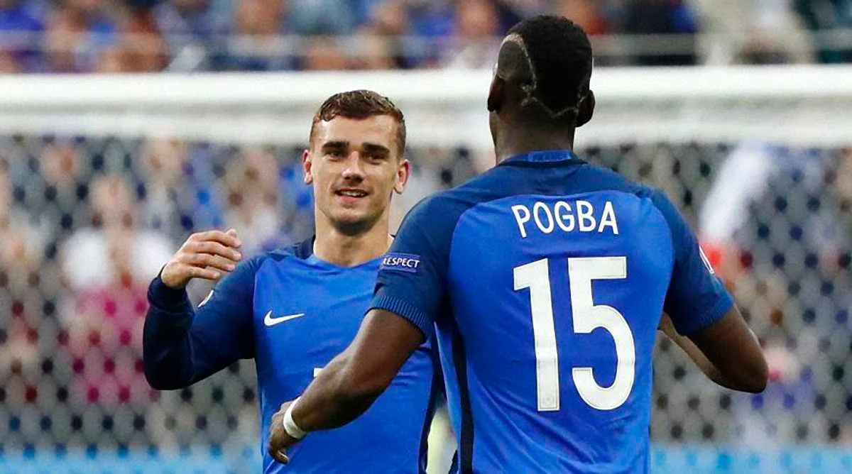 Гризманн и Погба / Фото: AS