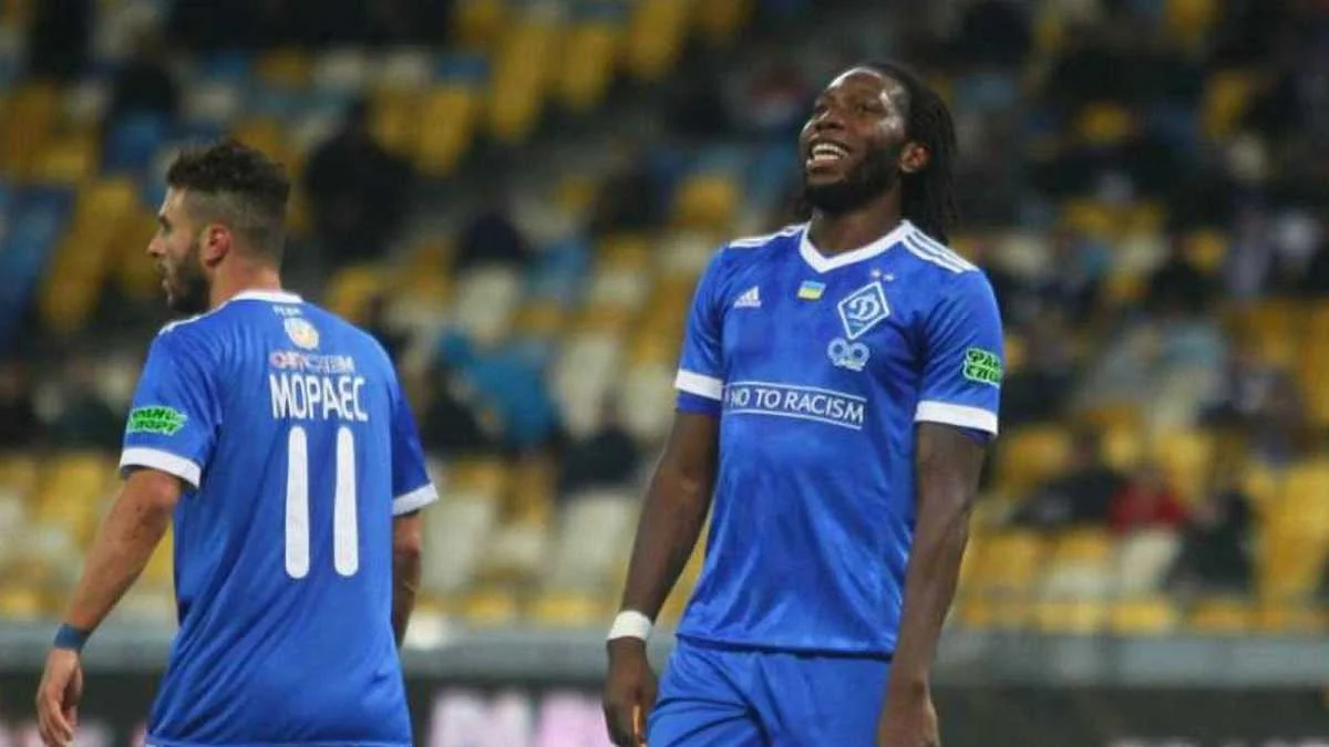 Мбокани и Мораес / фото: ФК Динамо